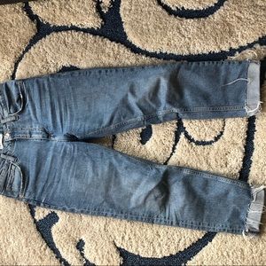 Zara cropped jeans